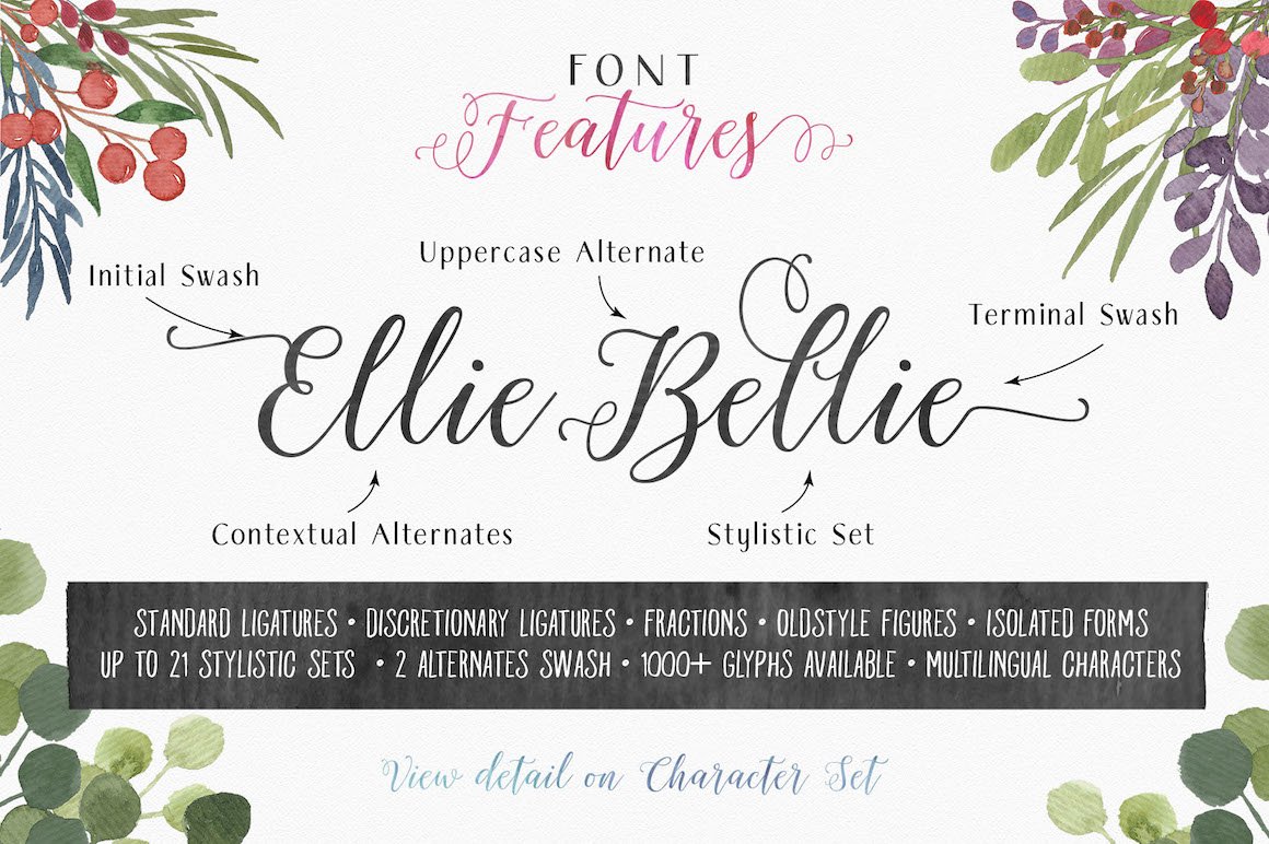 Ellie Bellie Font Duo