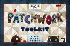 Patchwork Effect Photoshop Toolkit