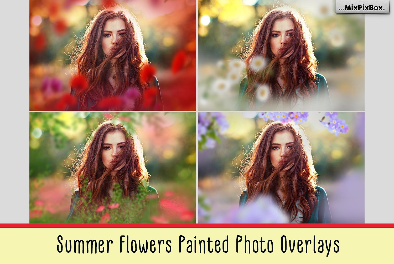 Summer Painted Flowers