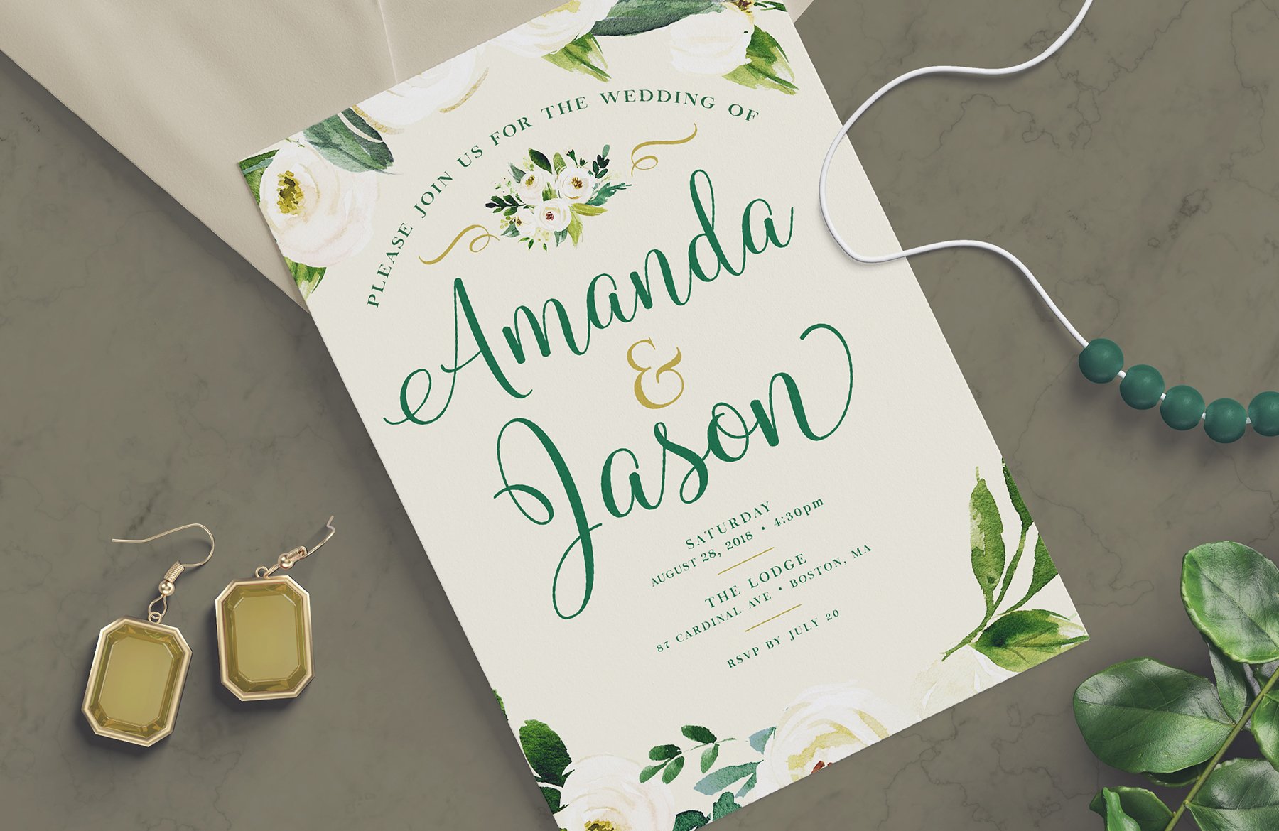 how to create a wedding invitation design in photoshop