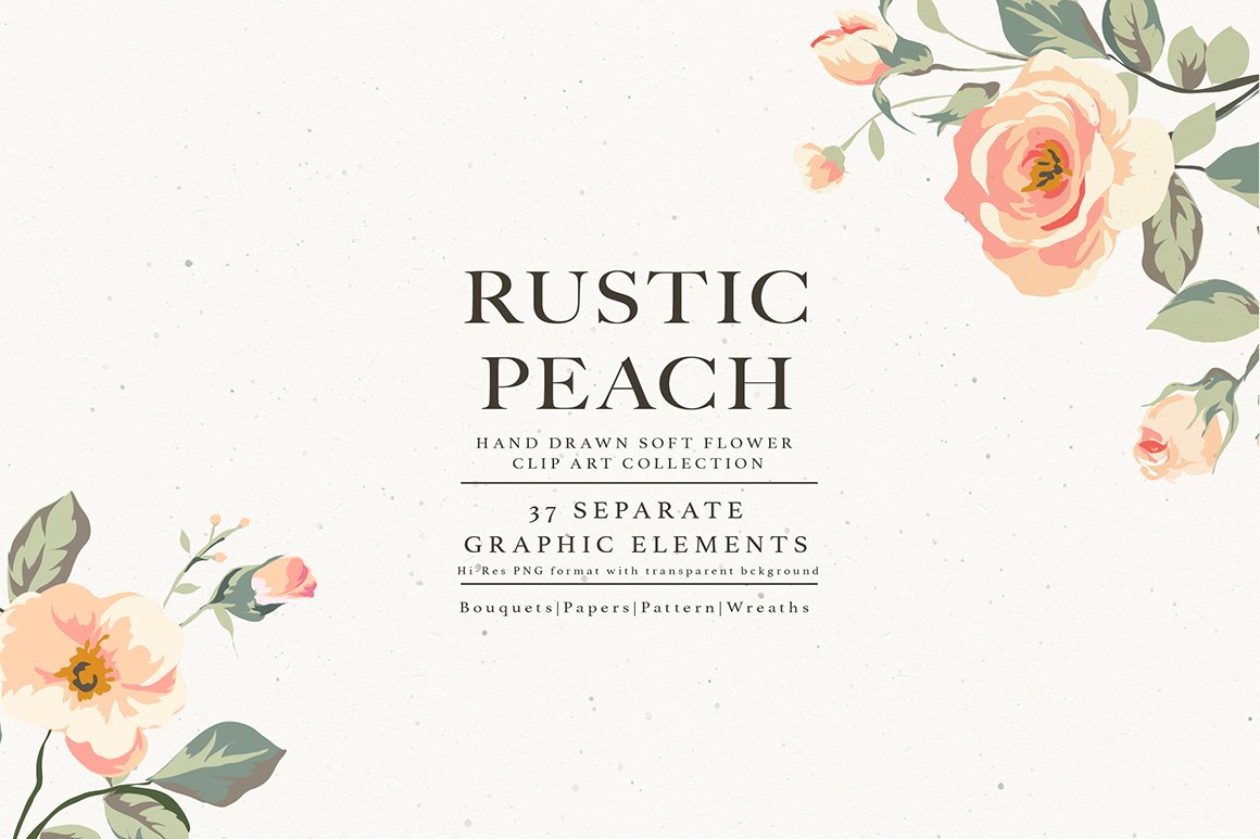 Flower Collection – Rustic Peach
