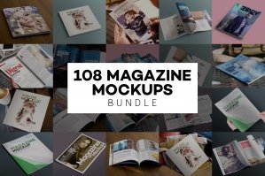 Beautiful Magazine Mockups Package
