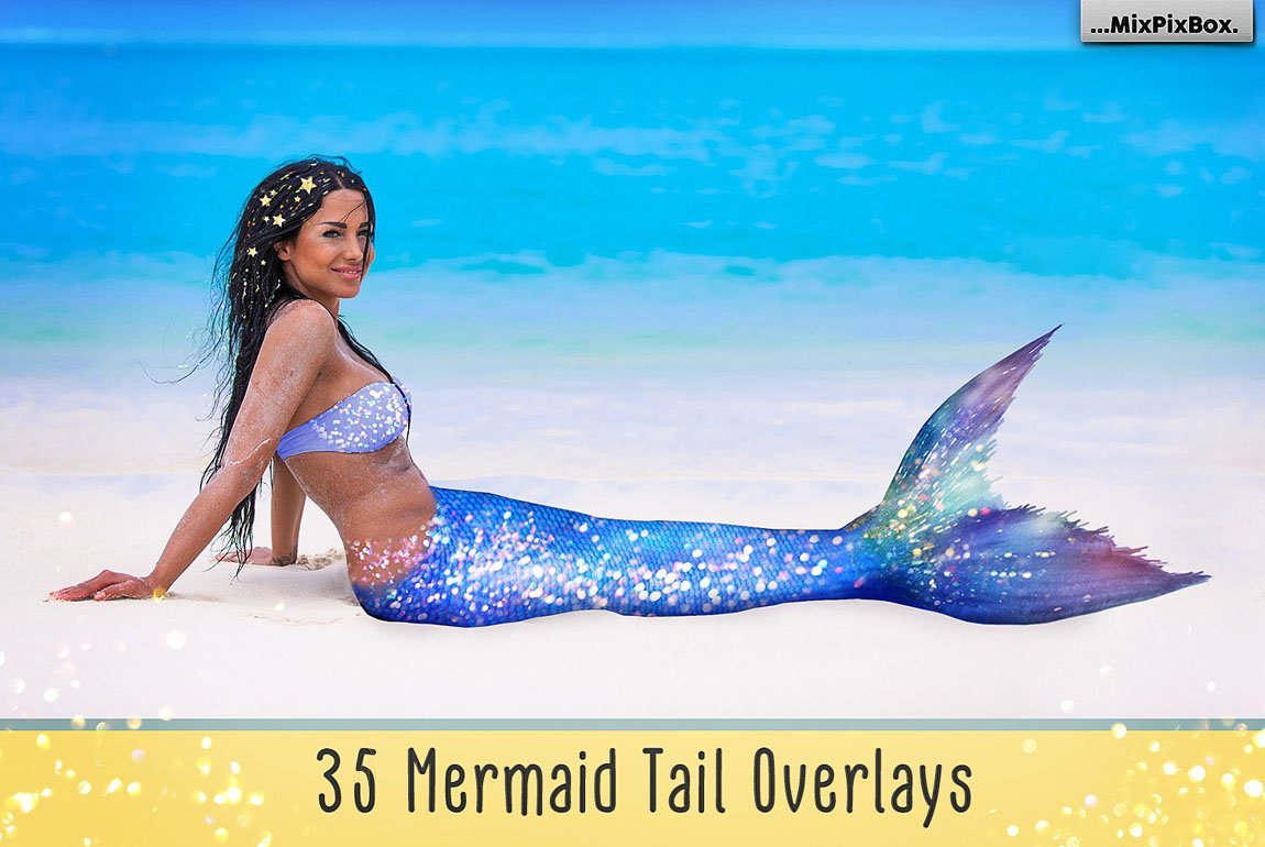 Mermaid Tail Overlays