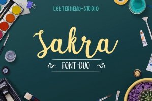 Sakra Font Duo