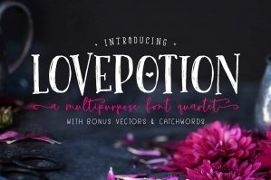 The Lovepotion Font Collection