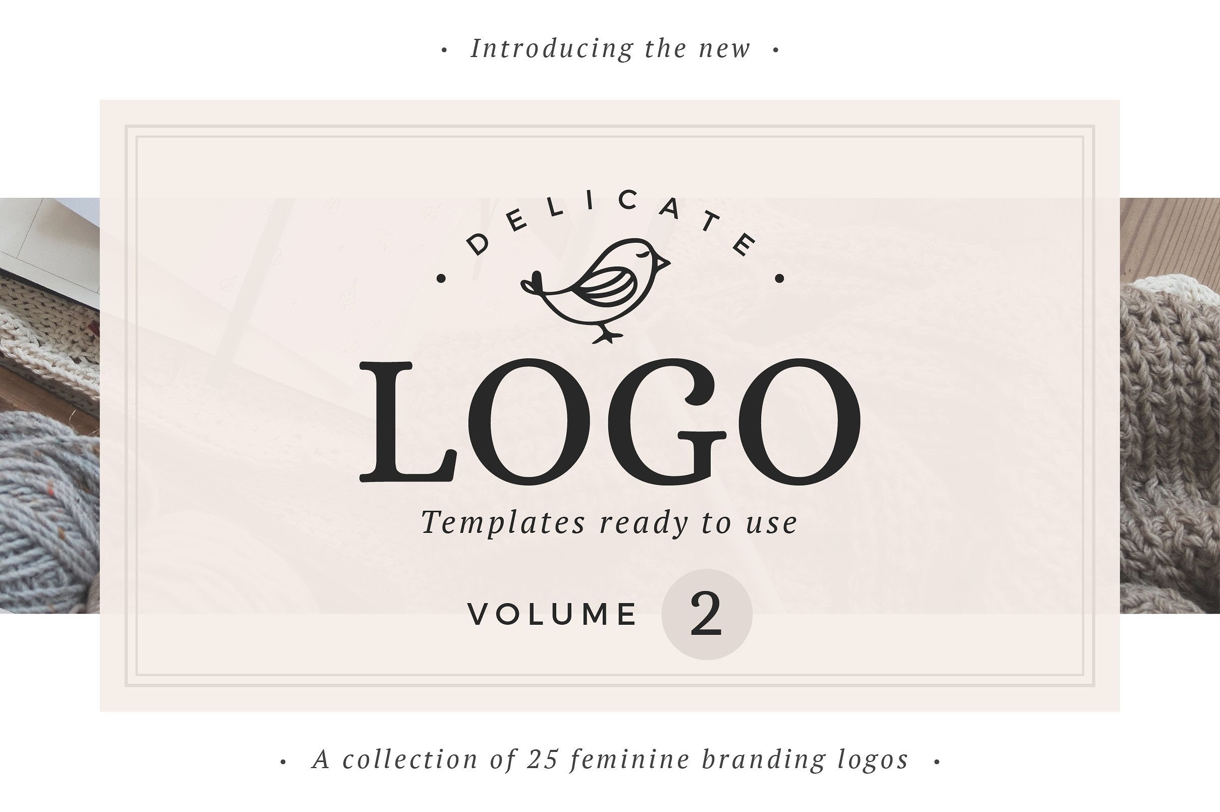 25 Delicate Feminine Logos: Vol 2