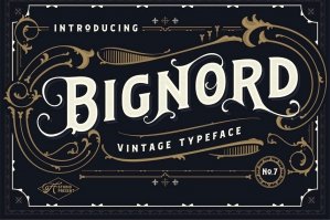 Bignord Typeface