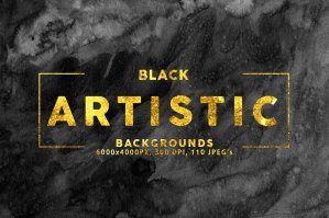 Black Artistic Backgrounds