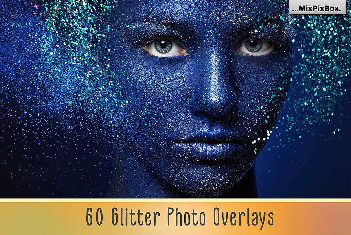 Glitter Photo Overlays