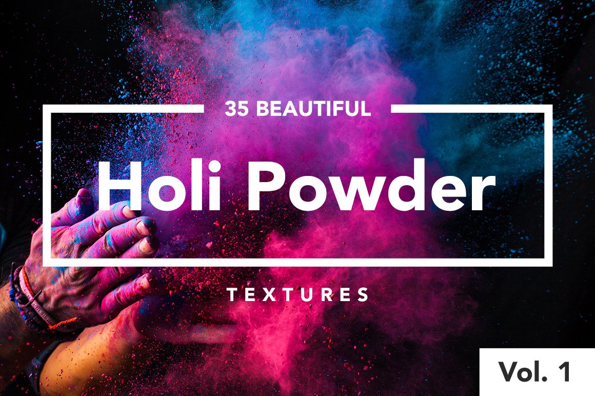 Holi Powder Textures