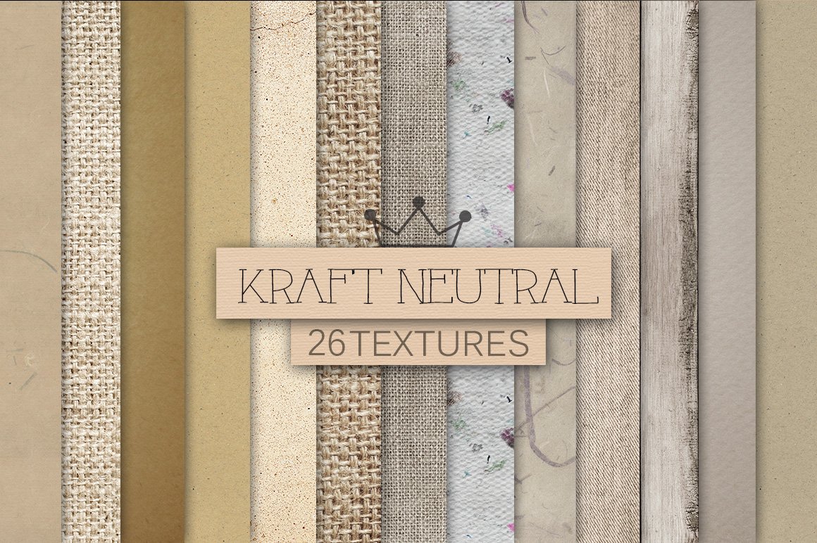 Kraft Neutral Textures Pack