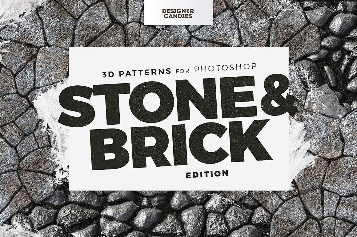 Stone & Brick Patterns for Photoshop