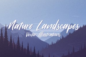 Vector Nature Landscapes
