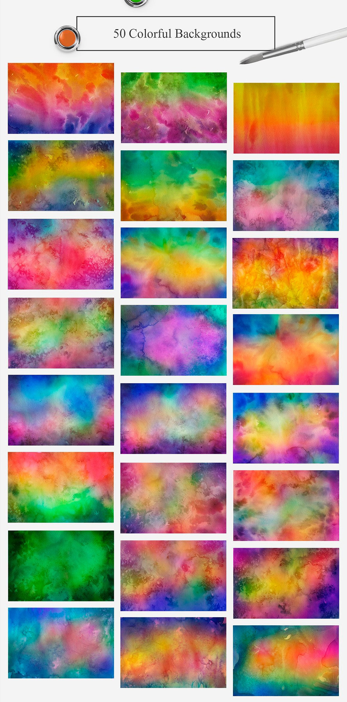 500 Watercolor Paper Backgrounds