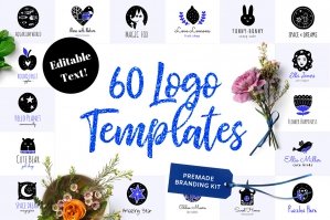 60 Logo Templates - Branding Kit