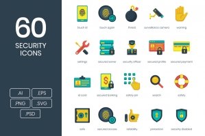 60 Security Icons