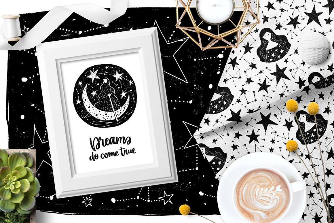 Be A Dreamer - Clipart Collection