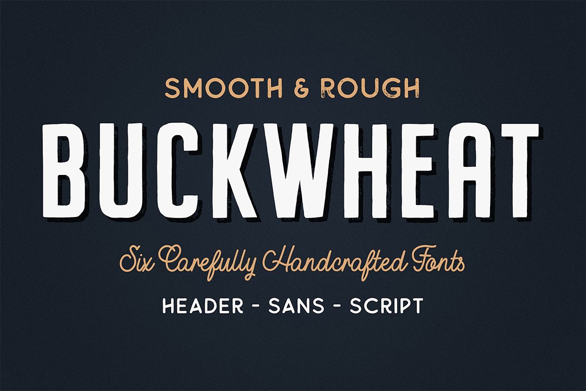 Buckwheat Font Collection