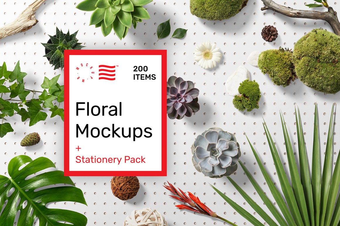 Floral Mockups & Stationery Starter Pack