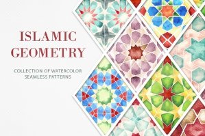 Islamic Geometric Seamless Patterns