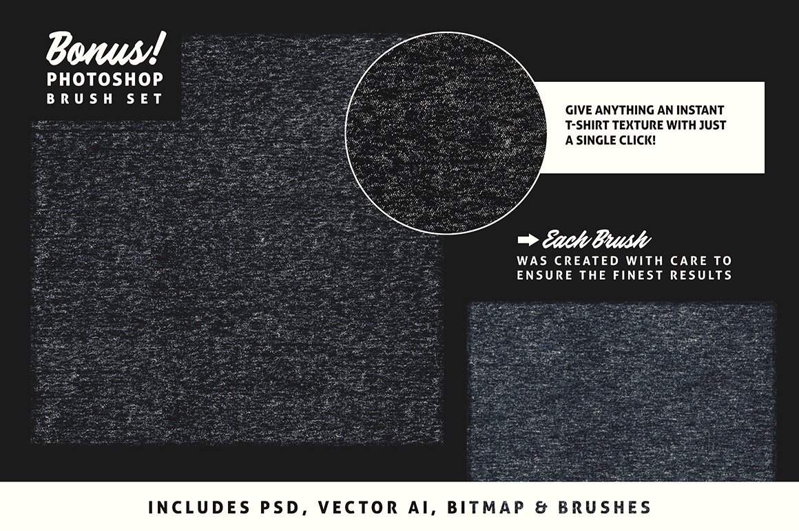 Just Good Textures - T-Shirt Fabric