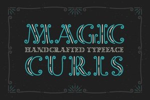 Magic Curls Font