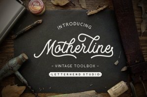 Motherline Vintage Toolbox