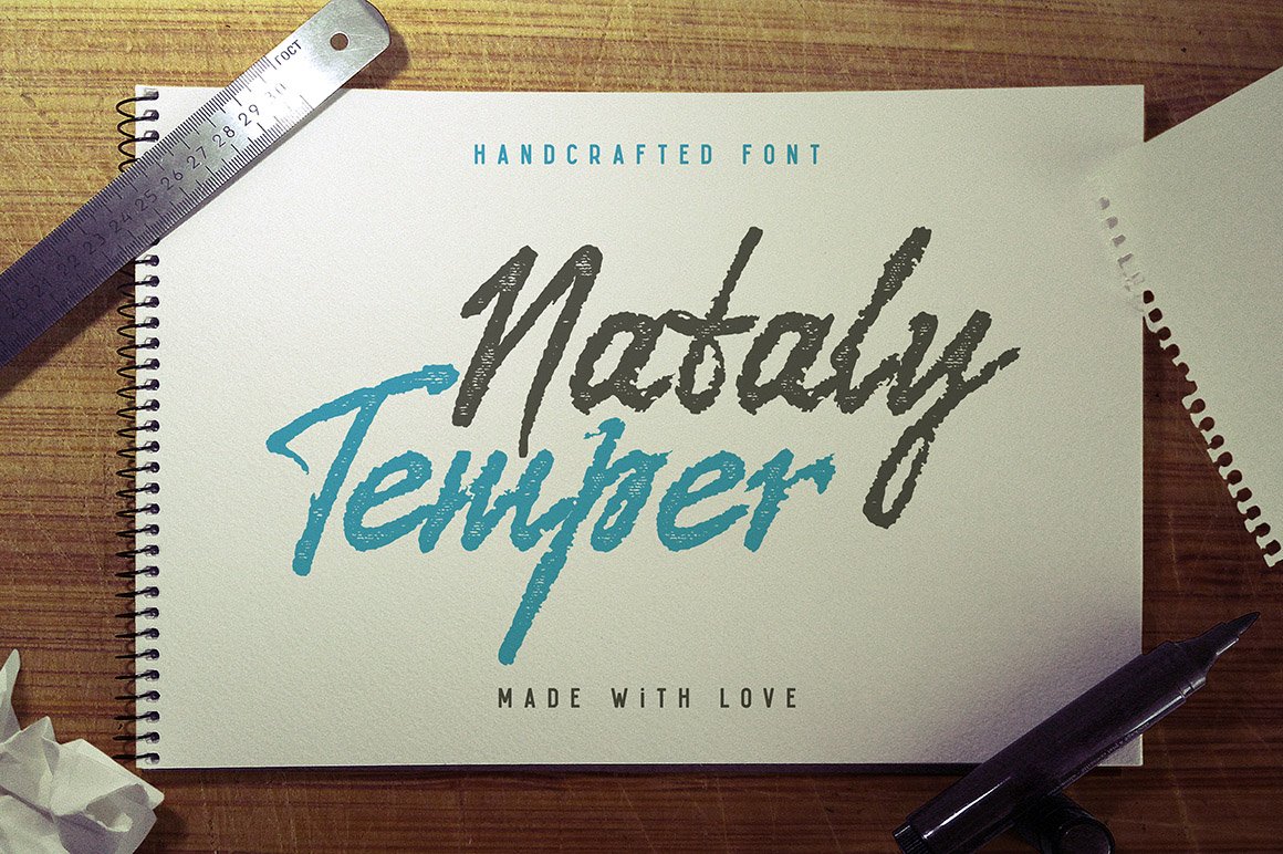 Nataly Temper Script Font