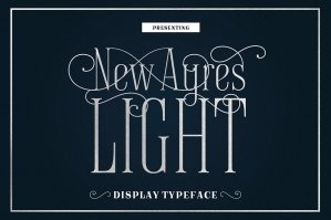 New Ayres Light Typeface