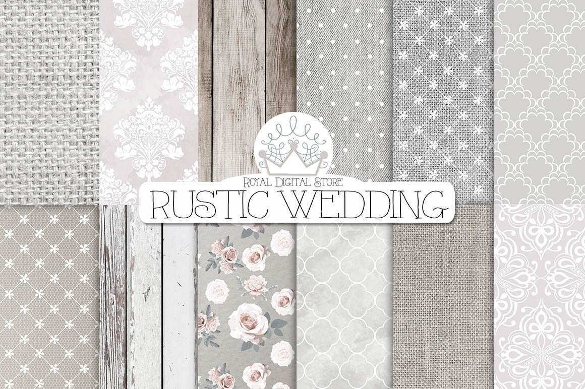 Rustic Wedding Textures Pack