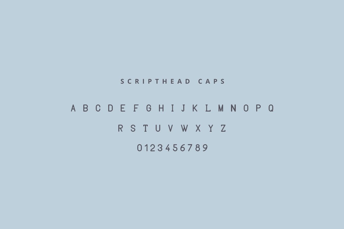Scripthead Typeface