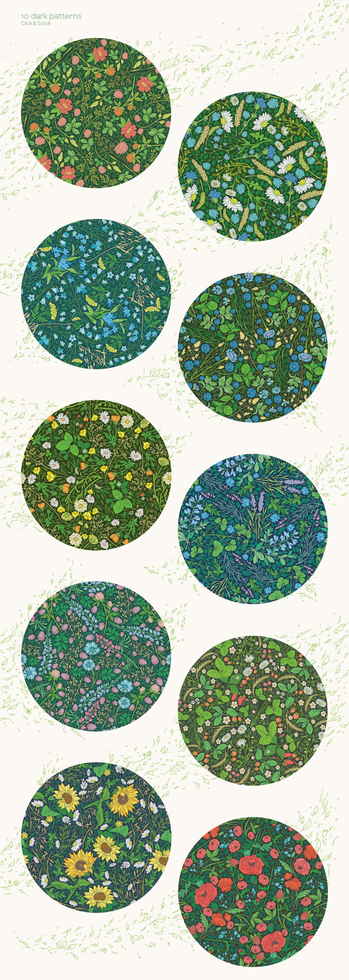 Summer Meadow Patterns