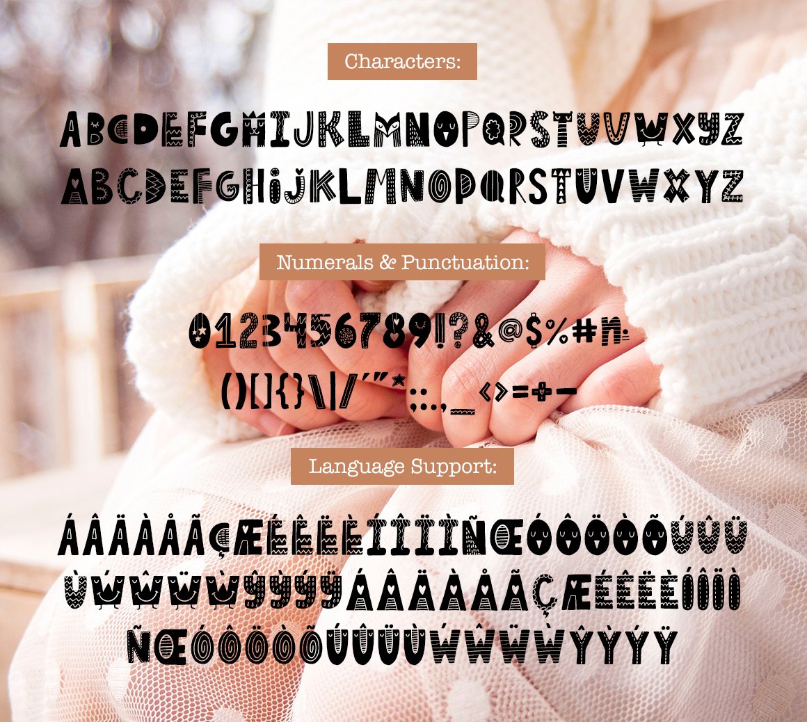 Tiny Joy Font - Scandinavian & Kids