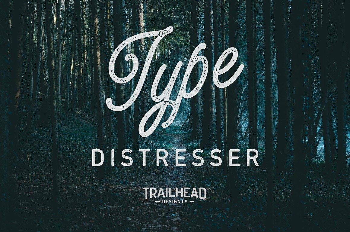 Type Distresser for Adobe Illustrator