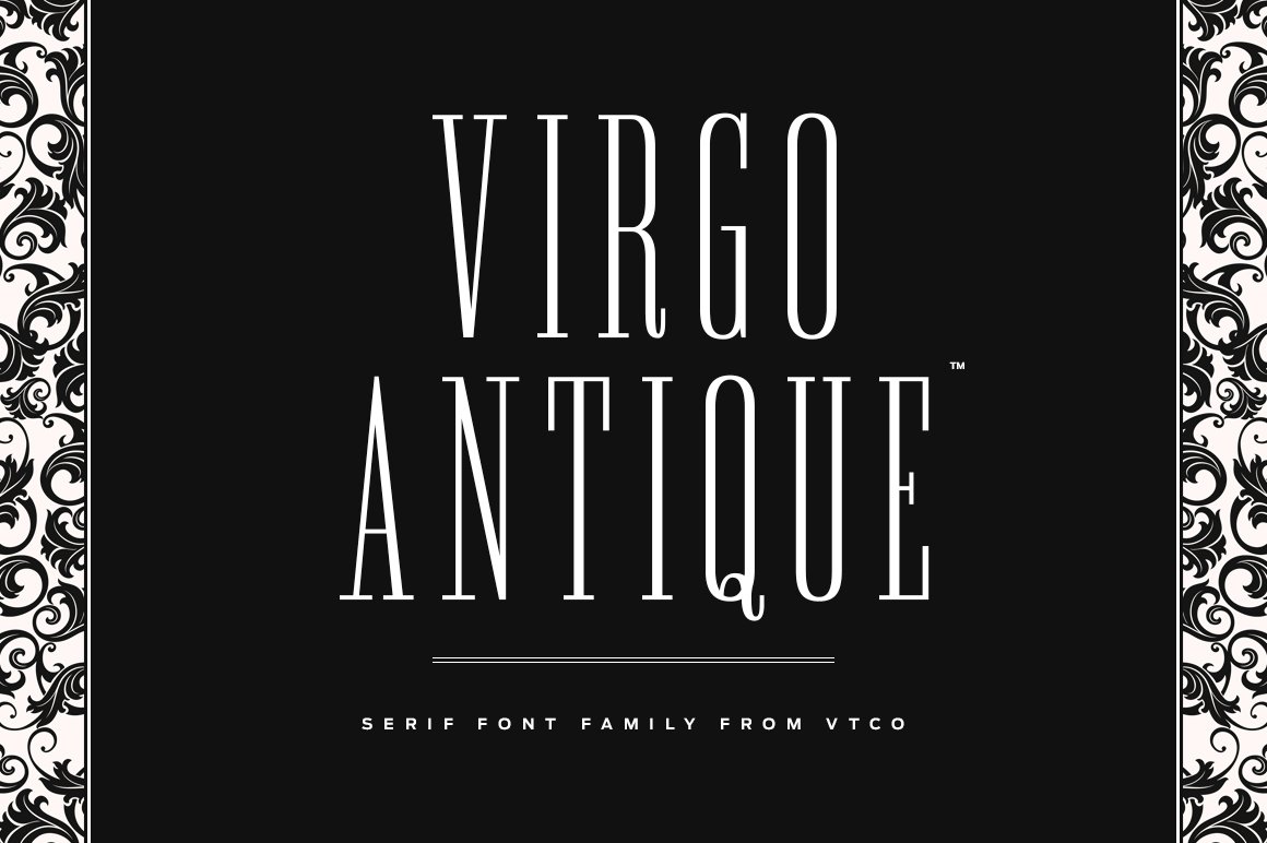 Virgo Antique Display Serif