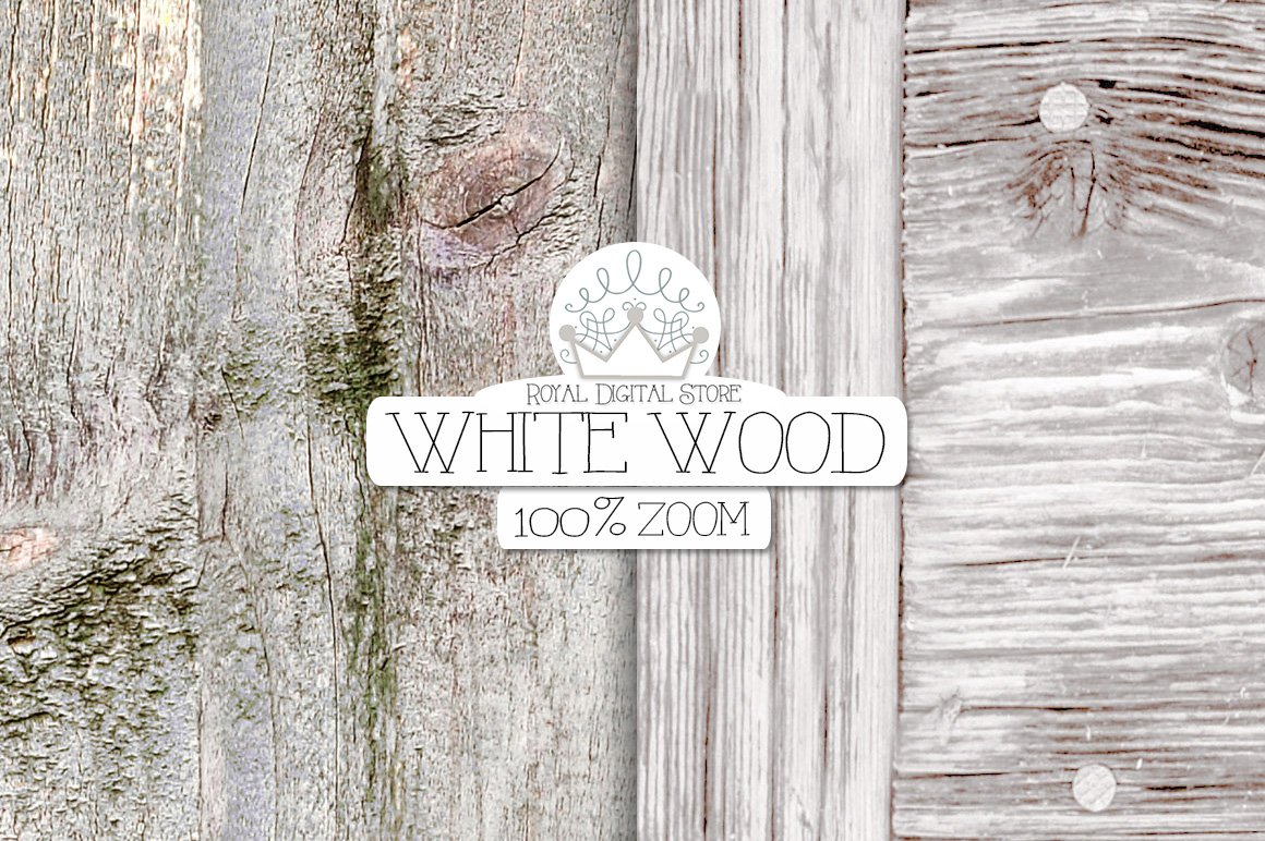 White Wood And Burlap Digital Textures