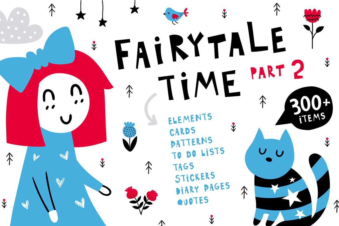 Fairytale Time Clipart Set - Part 2