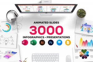3000 Infographic Templates Presentations