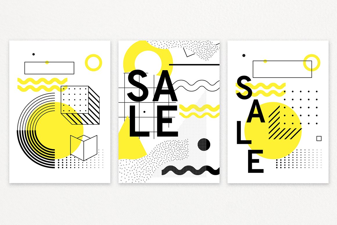 60 Geometric Shapes & 30 Posters