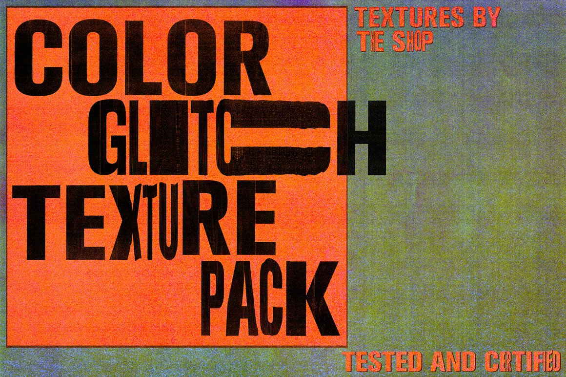 Color Glitch Textures