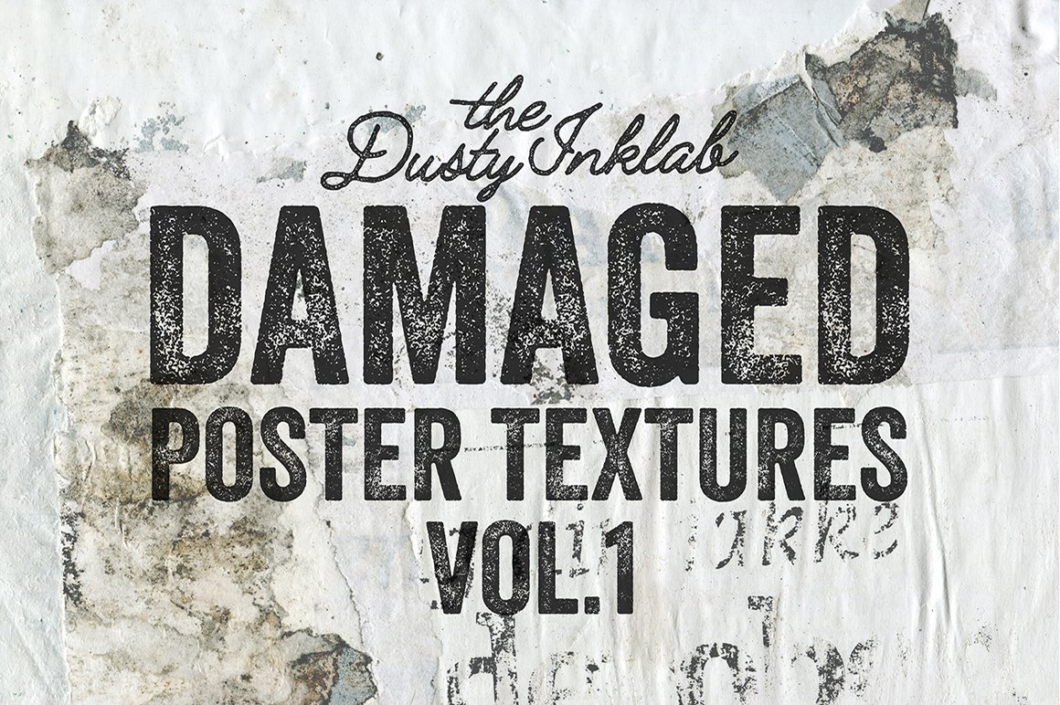 Damaged Poster Texture Vol. 1
