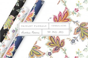 Exquisite Paisley Floral Patterns