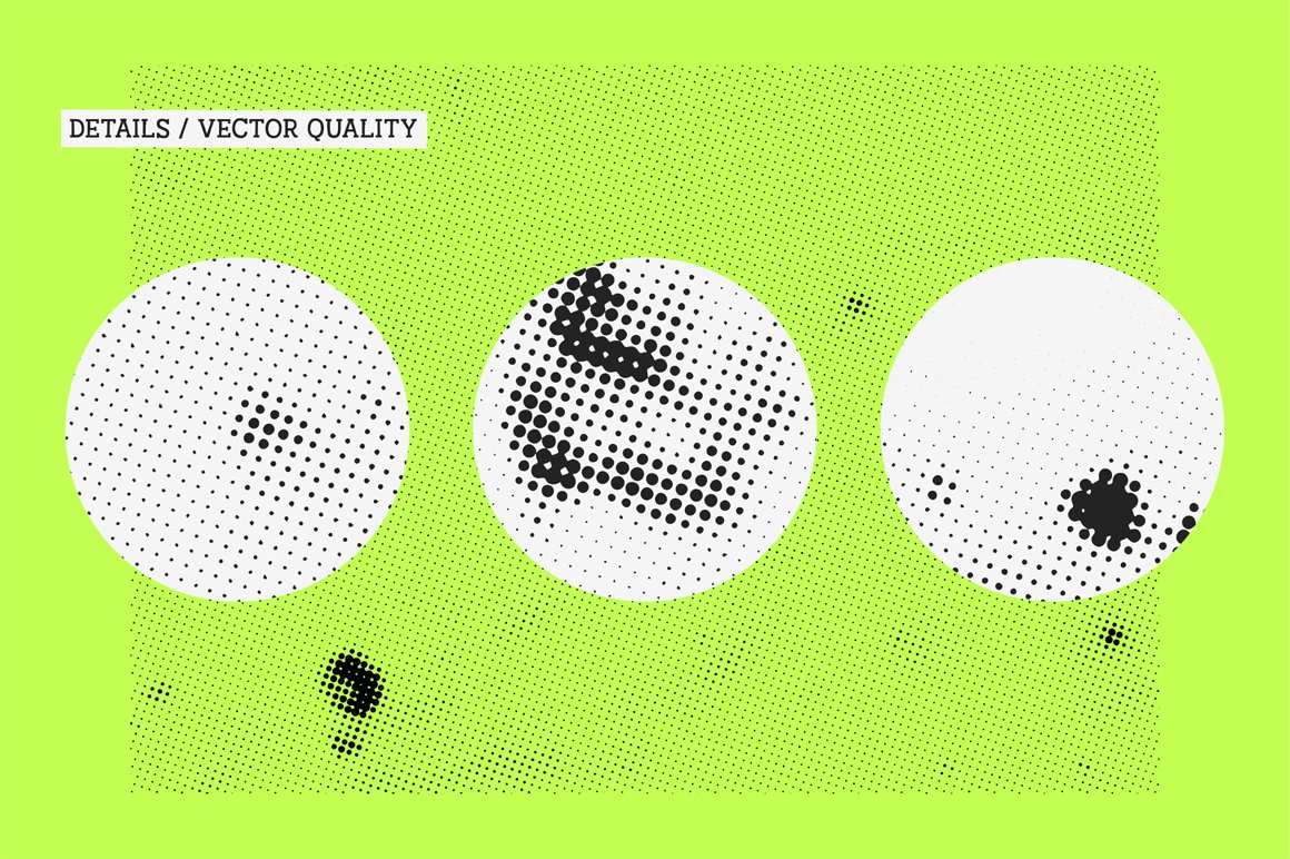 Halftone Stains Vol.1 Texture Pack