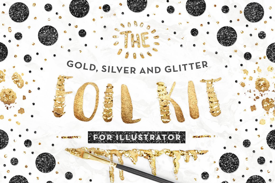 Illustrator Gold Foil Kit Essentials + Bonus