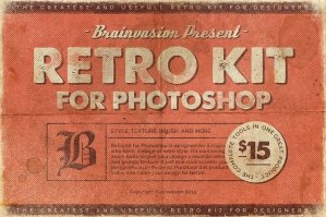 Retro Kit For Photoshop