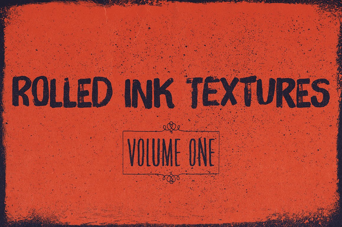 Rolled Ink Textures Volume 1