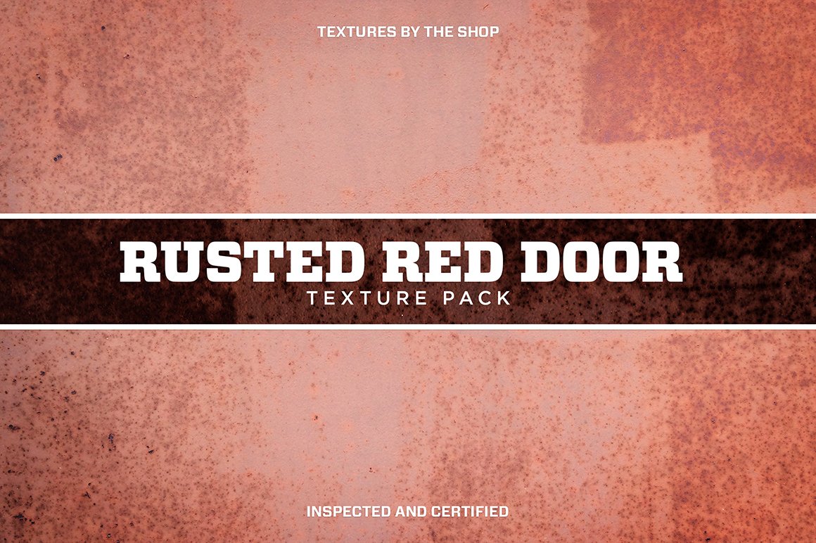 Rusted Red Door Texture Pack