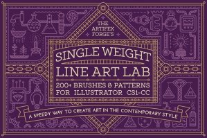 Single Weight Line Art Lab