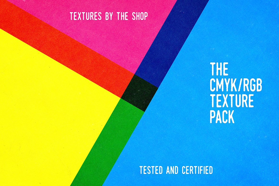 The CMYK/RGB Texture Pack