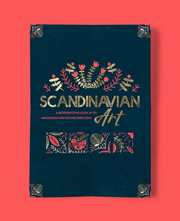 Scandinavian Art Poster Design